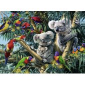 Ravensburger dėlionė 500 dalių Koalas on a Tree