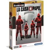 Clementoni dėlionė, 1000 detalių, House of paper. La casa de papel