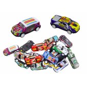 Set of Cars in Suitcase 25 Pieces Mat with Roads