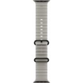 49mm Translucent Grey Ocean Band Black Titanium Finish
