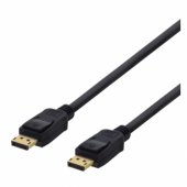 Cable DisplayPort 1.2 4K 75Hz 1.5m Black