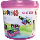 Clics Klocki - Wiaderko 8 w 1 - Glitter CB-180