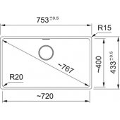 Maris MRG 110-72, matinis, juodas 125.0683.235