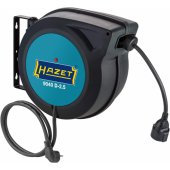 Hazet electric cable reel 9040 D-2.5, cable drum (black, 20 + 1.5 mete