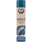 K2 aerozolinis padangų blizgiklis K2 Bold, 600 ml