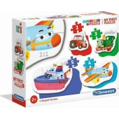Clementoni mano pirmoji dėlionė: transporto priemonės