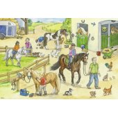 _6821026 Ravensburger dėlionė 2x24 vnt. arkliai