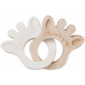 So®pure Sophie la girafe guminiai ir mediniai silueto žiedai 0+