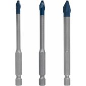Bosch Expert HEX-9 HardCeramic grąžtų rinkinys, 3 vnt. (5 / 6 / 8mm)