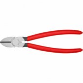 KNIPEX šoninės žnyplės 70 01 180, kirpimo replės (raudonos, ilgis 180mm)