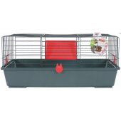 ZOLUX Classic 80 grey/ red - cage for rodents