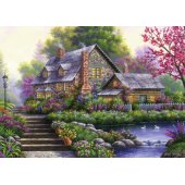 Ravensburger dėlionė 1000 vnt. Romantiškas kaimo namas