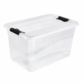 Basket Cornelia Clear 60x40x34cm 52L