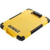 DeWALT TSTAK clipboard, underlay (yellow/ black, with 180 LED light)