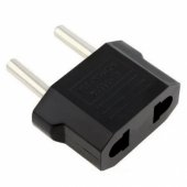 Travel adapter / connector USA/ EU 2.5 / 220V 10A
