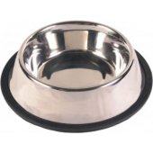 Trixie METAL bowl on rubber 0.7L