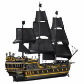 Black Pearl Pirate Ship Construction Bricks 5266 pcs.