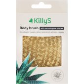 KILLYS_Body Brush szczotka do ciaĹa z naturalnym wĹosiem z agawy