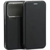 „Book Magnetic Case Xiaomi 17 Pro“, juodas
