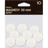 Grand Magnes 30mm biały 10szt GRAND - 190313