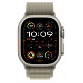 Watch Ultra 2 49mm titano korpusas su Olive Alpine Loop - Didelis