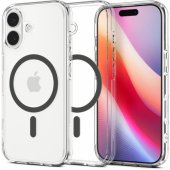 Ultra Hybrid Mag MagSafe dėklas, skirtas iPhone 17, skaidrus-grafito