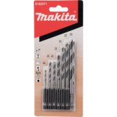 Makita wood drill set 7pcs 1/ 4 "" D-62371
