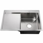 Kitchen sink NT 780x510x200mm rightt surface