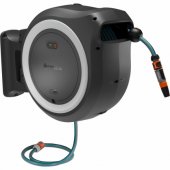 GARDENA battery-powered wall hose box PowerRoll XL 18V P4A, 35 meters,