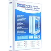 Segregator Donau 4-ringowy A4 37mm biały (2788164PL-09)