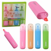 Set of 4 Colored Double-Tip Highlighters