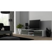 SOHO 180x43x37 White/ Grey Gloss
