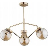Alfa Pendant Lamp Barsum 3-Point Pendant Lamp Gold 27583