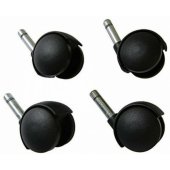 Trash Can Accessory Hailo 1580-001 Black Castor Wheels