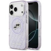 IML Glitter K&C Heads Logo MagSafe Case iPhone 17 Pro Purple