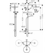 Axor One 280 1jet (AX48790000) Chrome