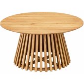 Slatted D80xH40cm Elm