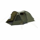 Easy Camp Kinn 5 Dome Tent (olive green, with tunnel extension, model