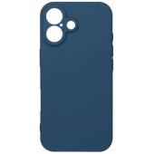 Minkštas telefono dėklas iPhone 17, tamsiai mėlynas
