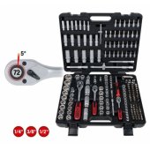 Socket tool set 195pcs 1/ 4®®+3/ 8®®+1/ 2®®