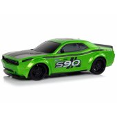 Nuotoliniu būdu valdomas sportinis automobilis 1:24 Racing, žalias