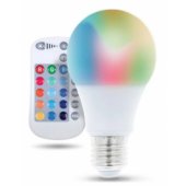E27 A60 RGB + White 9W + RC