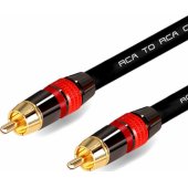 RCA–RCA kabelis, juodas, 3 m (MCABLE-RR)