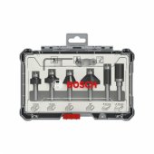 Bosch briaunų apdirbimo ir frezavimo rinkinys, 6 vnt. (8 mm)