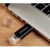32 GB Intenso USB Type-A / USB Type-C - 3.2 Black
