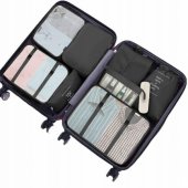 Suitcase organizer travel set