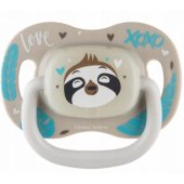 Silikoninis simetrinis čiulptukas Exotic 18m+ Sloth, smėlio spalvos