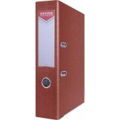 Segregator Office Products Officer dźwigniowy A4 75mm bordowy (PBSX076