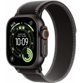 Watch Ultra 3 49mm Black Titanium/ Black/ Charcoal Trail Loop - S/ M