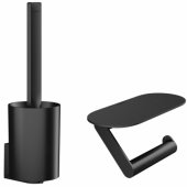 Hansgrohe toilet set , matte black 27969670